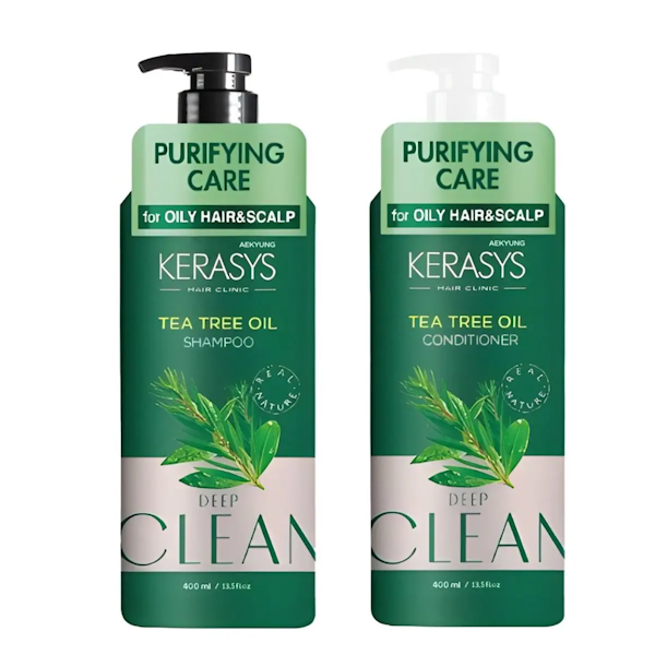SHAMPOO CAPILAR KERASYS TEA TREE OIL 400ML