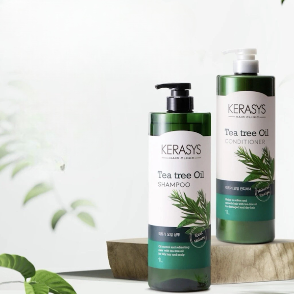 SHAMPOO CAPILAR KERASYS TEA TREE OIL 1000ML