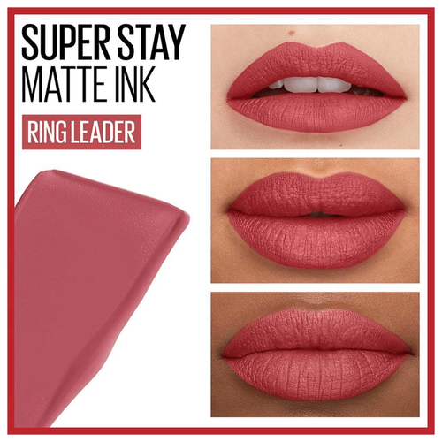LABIAL MATTE MAYBELLINE GLOSS INK SUPERSTAY 175 PINK