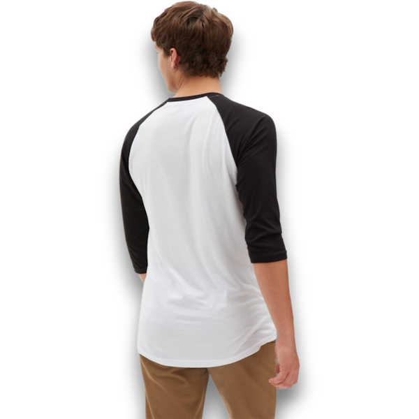 CAMISETA CASUAL MASCULINO VANS CLASSIC RAGLAN MANGAS 3/4