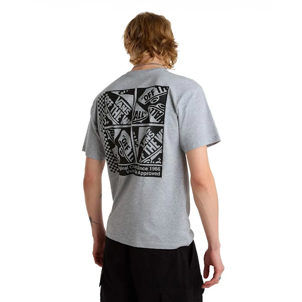 CAMISETA CASUAL MASCULINO VANS TECH BOX MANGAS CORTAS
