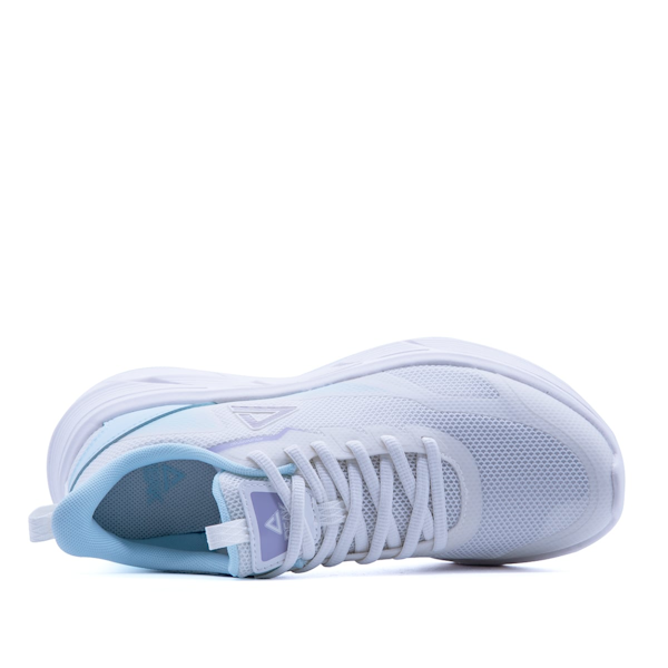 CALZADO DEPORTIVO FEMENINO PEAK TAICHI RUNNING WHITE/ BLUE