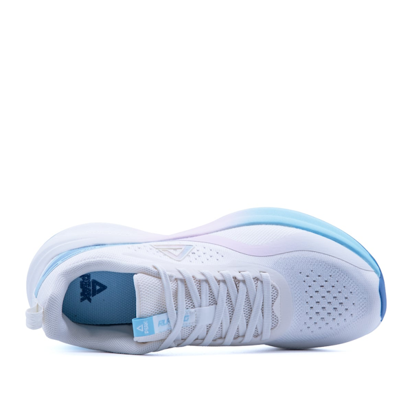 CALZADO DEPORTIVO FEMENINO PEAK TAICHI RUNNING WHITE/ PINK/ BLUE