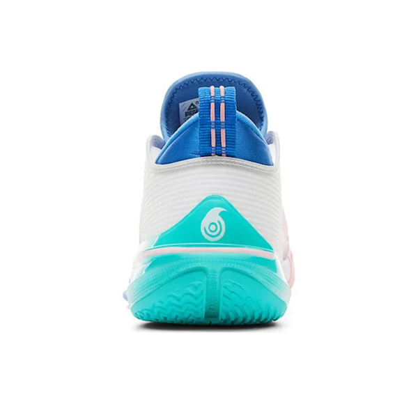 CALZADO DEPORTIVO FEMENINO PEAK TAICHI OLYMPIC FLASH 6 JOSÉ ALVARADO WHITE/ SKY BLUE/ PINK