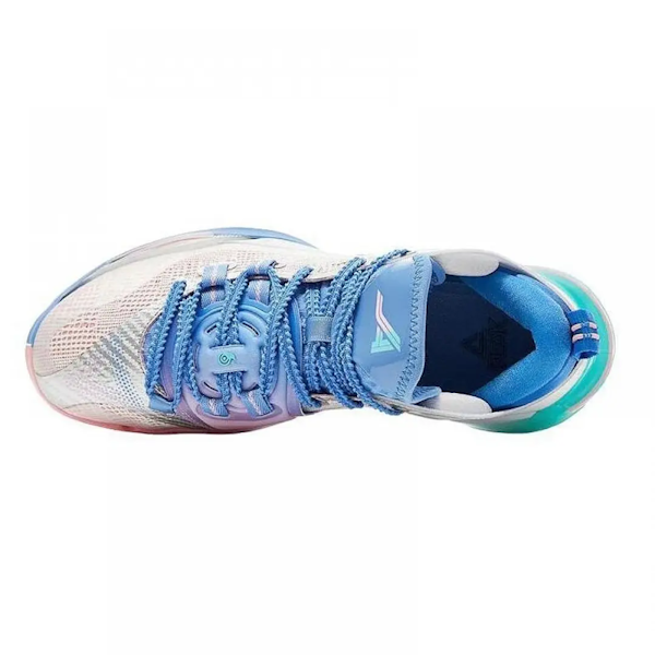 CALZADO DEPORTIVO MASCULINO PEAK TAICHI OLYMPIC FLASH 6 JOSÉ ALVARADO WHITE/ SKY BLUE/ PINK