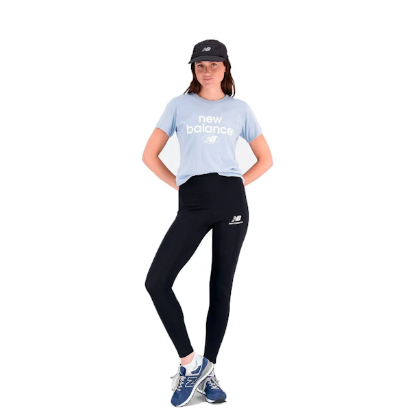 LEGGINGS DEPORTIVO FEMENINO NEW BALANCE ESSENTIALS STACKED LOGO