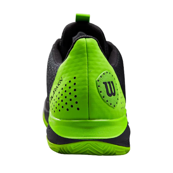 CALZADO DEPORTIVO MASCULINO WILSON HURAKN NEGRO/VERDE
