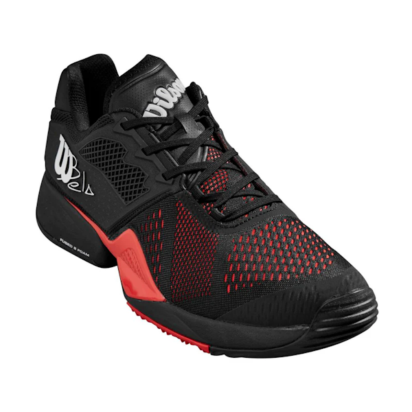 CALZADO DEPORTIVO MASCULINO WILSON BELA TOUR NEGRO/ROJO