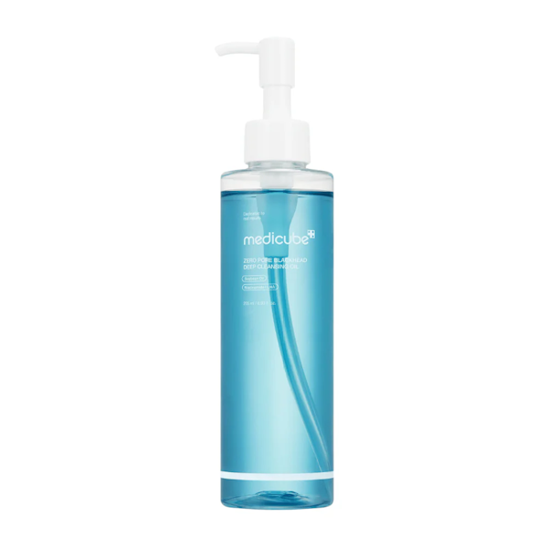 LIMPIADOR FACIAL MEDICUBE ZERO PORE BLACKHEAD DEEP CLEASING OIL 205ML