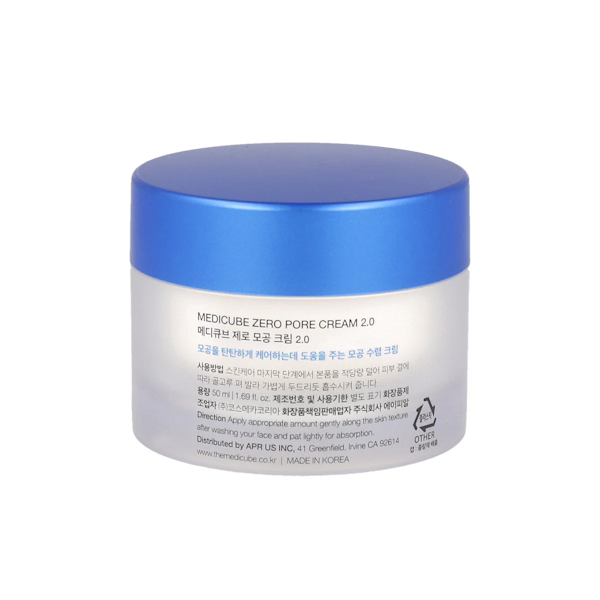 CREMA FACIAL MEDICUBE ZERO PORE 2.0 50ML