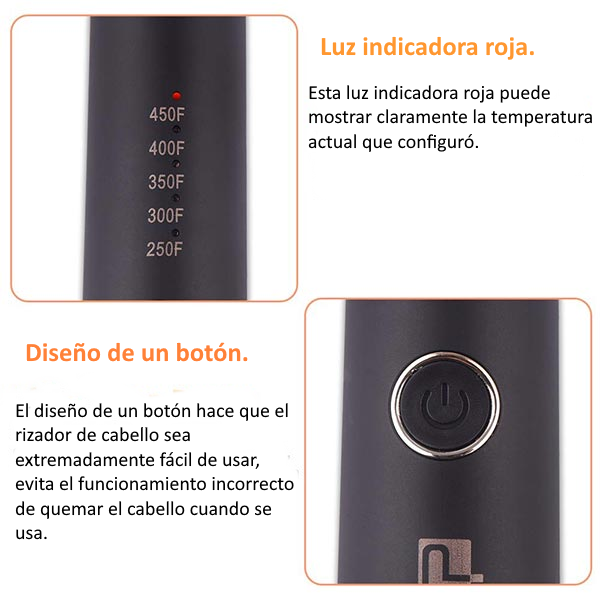 RIZADOR DSP CURLING IRON 9MM
