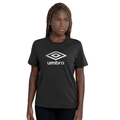 CAMISETA CASUAL FEMENINO UMBRO ESSENTIAL GRADIENT MANGAS CORTAS