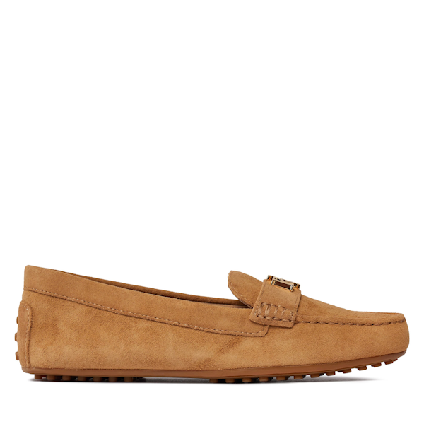 CALZADO CASUAL FEMENINO RALPH LAUREN CAMEL BARNSBURY FL CSL