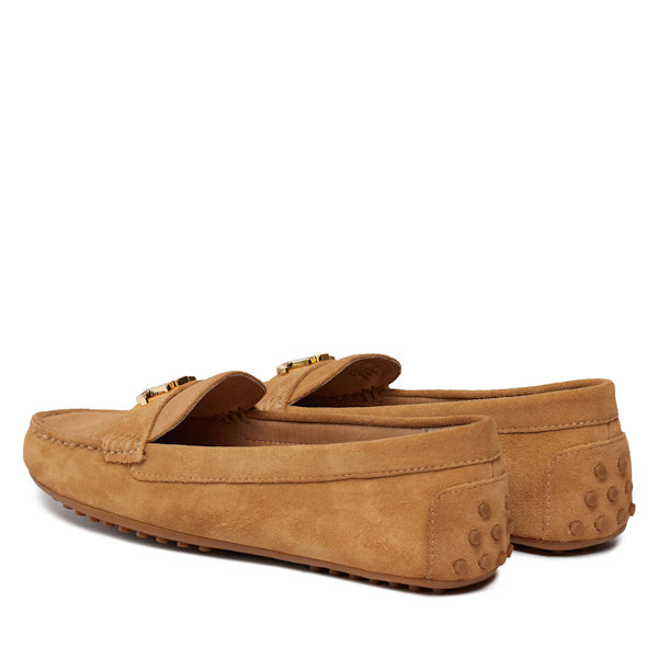 CALZADO CASUAL FEMENINO RALPH LAUREN CAMEL BARNSBURY FL CSL