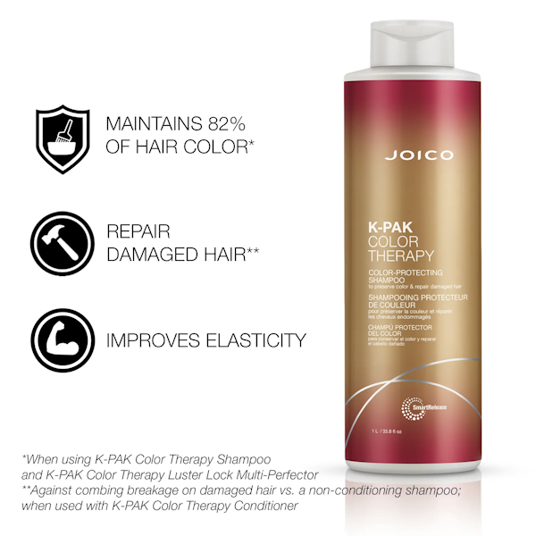 SET CAPILAR JOICO K-PAK COLOR THERAPY DUO SHAMPOO + ACONDICIONADOR 1 LITRO