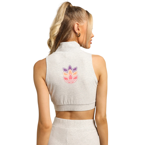 CAMISETA DEPORTIVO FEMENINO ADIDAS LOGO PLAY CROPPED SIN MANGAS