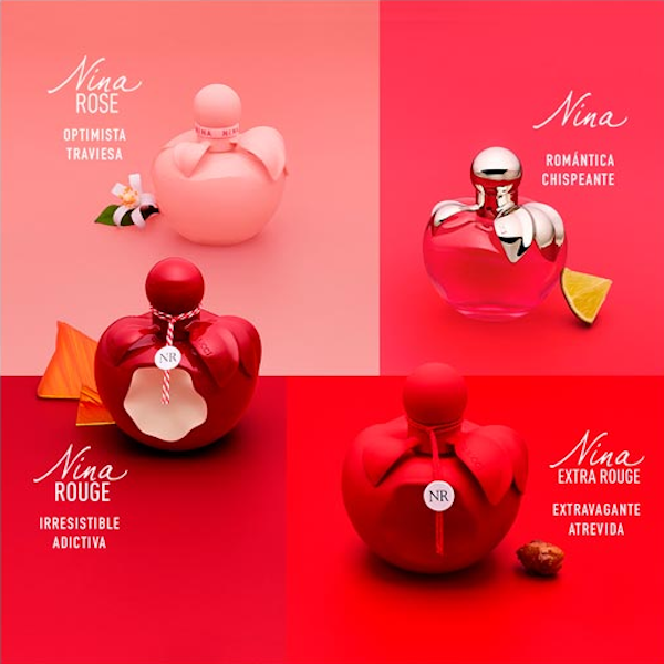 PERFUME FEMENINO NINA RICCI NINA EXTRA ROUGE EDP 80ML