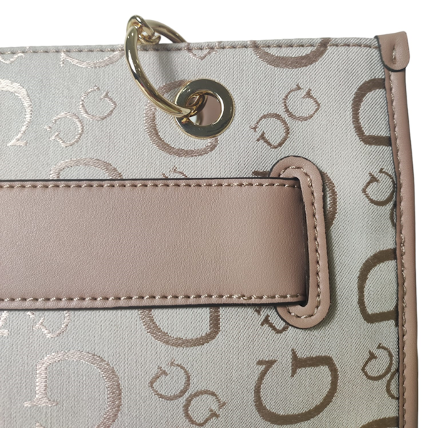 BOLSO DE MANO FEMENINO GUESS TOTE ROSE GOLD