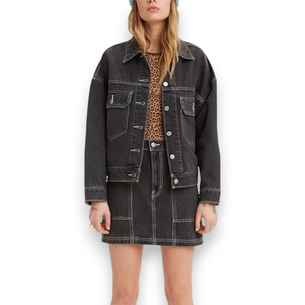 CHAQUETA CASUAL FEMENINO LEVI’S CARPINTERO TRUCKER BLACK