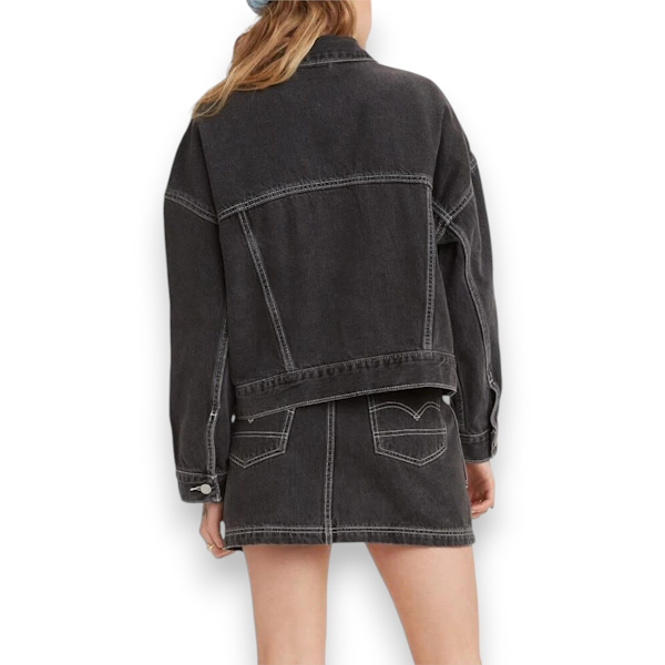 CHAQUETA CASUAL FEMENINO LEVI’S CARPINTERO TRUCKER BLACK