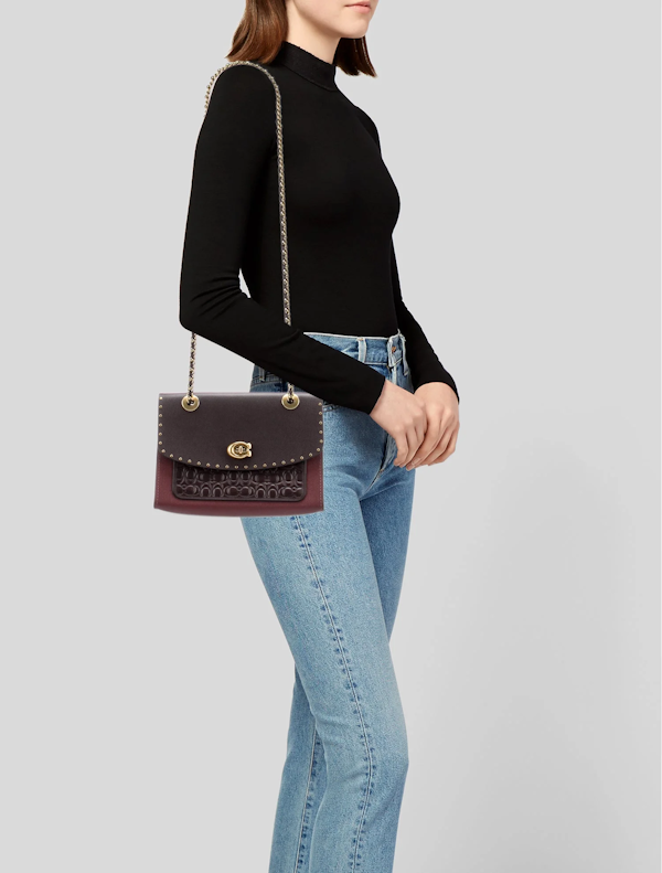 BOLSO FEMENINO COACH PARKER IN SIGNATURE