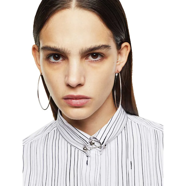 VESTIDO CAMISERO DIESEL D-RAILY-LONG-A MANGAS LARGAS