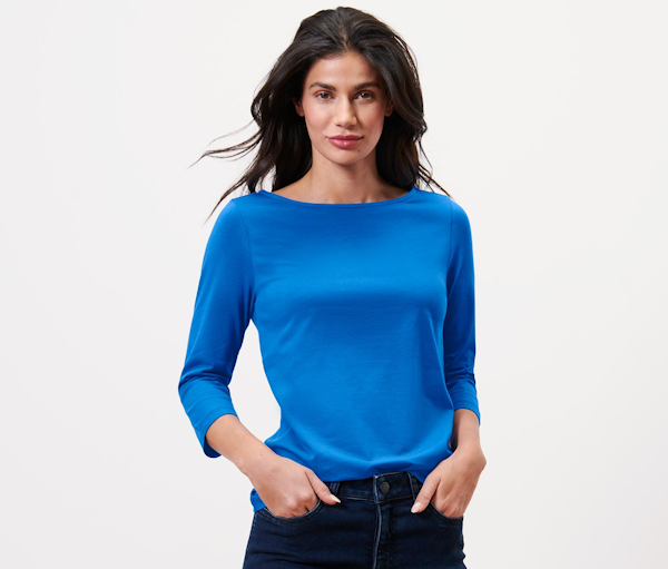 CAMISETA FEMENINO TCHIBO BASIS 3/4