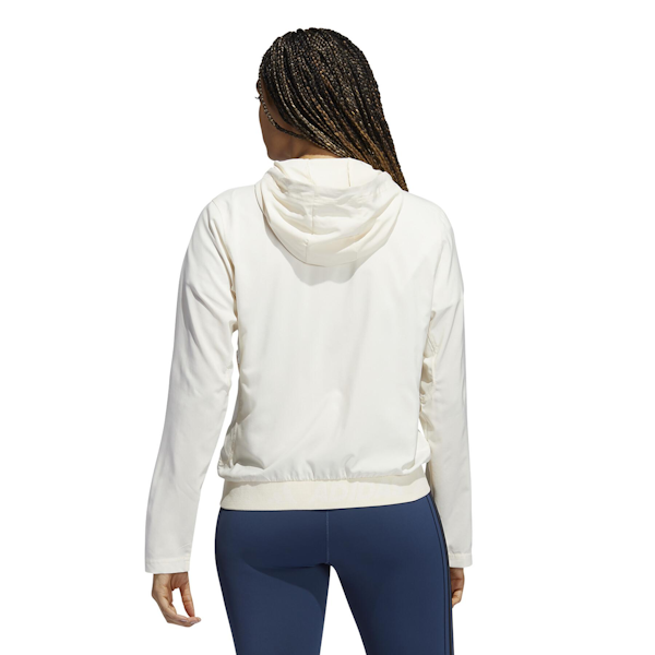 CHAQUETA DEPORTIVO FEMENINO ADIDAS BRANDED ELASTIC LAYERING CON CAPUCHA