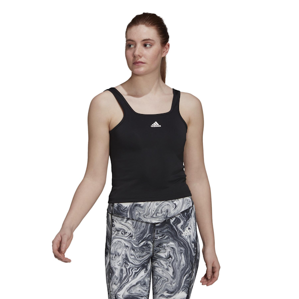 CAMISETA DEPORTIVO FEMENINO ADIDAS HYPERGLAM AEROREADY SIN MANGAS