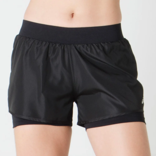 SHORT DEPORTIVO FEMENINO ASICS CORE RUNNING 2N1