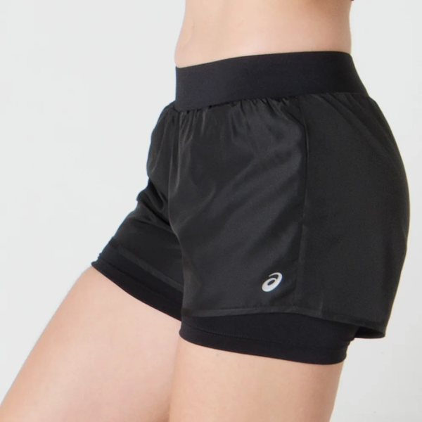 SHORT DEPORTIVO FEMENINO ASICS CORE RUNNING 2N1
