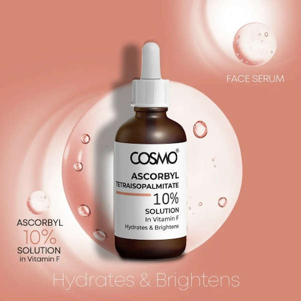 SÉRUM FACIAL COSMO ASCORBYL TETRAISOPALMITATE 10% SOLUTION 30ML