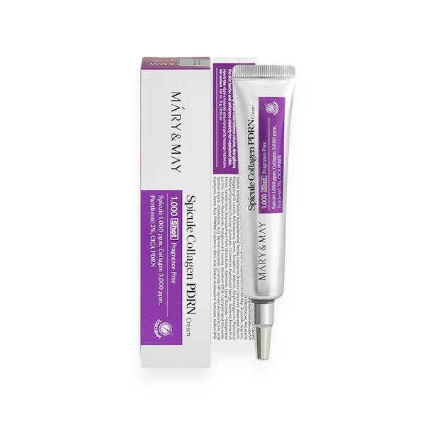 CREMA FACIAL MÁRY &amp; MAY SPICULE COLLAGEN PDRN 1000 SHOT 15GR