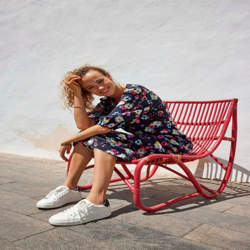 VESTIDO CASUAL FEMENINO FLORAL ONLY