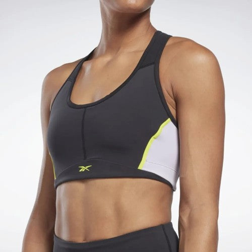 SUJETADOR DEPORTIVO FEMENINO REEBOK LUX RACER BLACK
