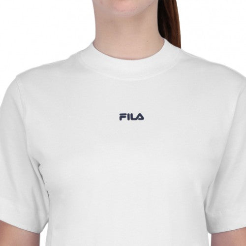 CAMISETA FEMENINO CASUAL FILA MODA TENNIS CLUB BRANCA