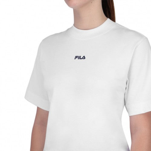 CAMISETA FEMENINO CASUAL FILA MODA TENNIS CLUB BRANCA