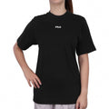 CAMISETA CASUAL FEMENINO FILA MODA TENNIS CLUB PRETA