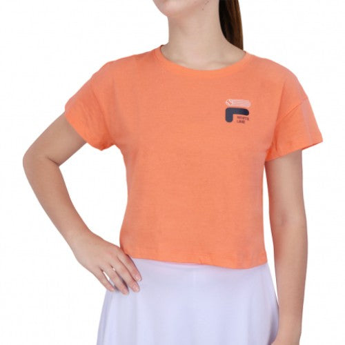 CAMISETA CASUAL FEMENINO FILA GRAPHIC III NARANJA