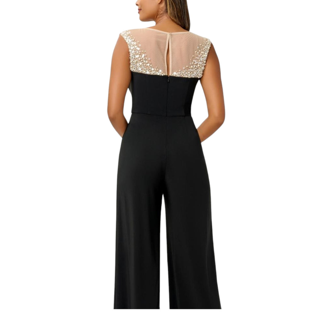 ENTERIZO CASUAL FEMENINO ADRIANNA PAPELL C/DETALLES SIN MANGAS