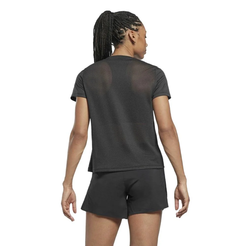CAMISETA DEPORTIVO REEBOK FEMENINO RUNNING SW-GRAPHIC BLACK