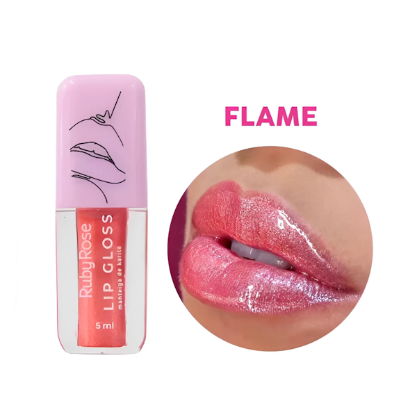 BRILLO LABIAL RUBY ROSE GLITTER 5ML