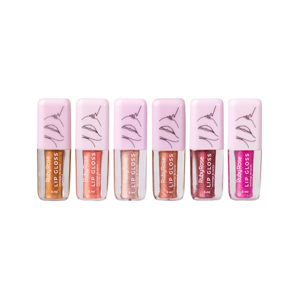 BRILLO LABIAL RUBY ROSE GLITTER 5ML