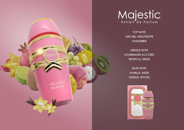 PERFUME FEMENINO ADYAN MAJESTIC EXDP 100ML