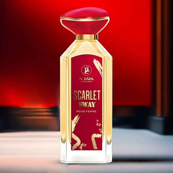 PERFUME FEMENINO AL GHAZAL SCARLET SWAY EDP 100ML
