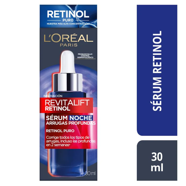 SERUM FACIAL LOREAL NOCHE REVITALIF RETINOL 30ML