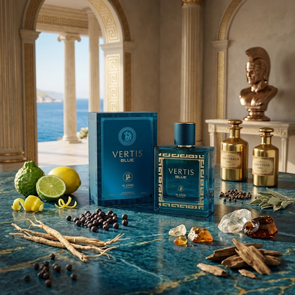 PERFUME MASCULINO AL GHAZAL VERTIS BLUE EDP 100ML