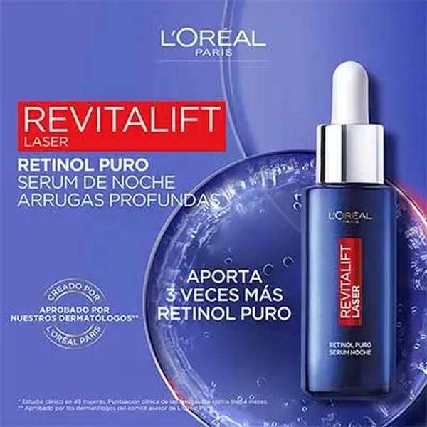 SERUM FACIAL LOREAL NOCHE REVITALIF RETINOL 30ML